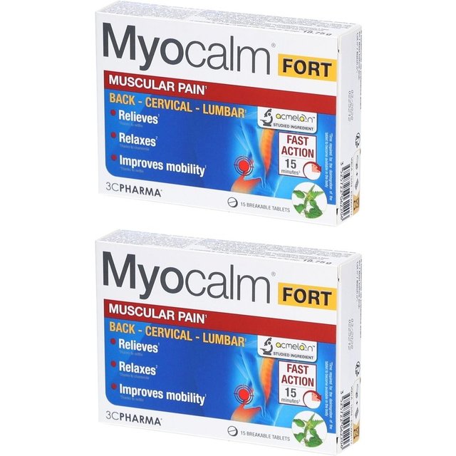 3Cpharma Myocalm Fort Douleurs Cervicales