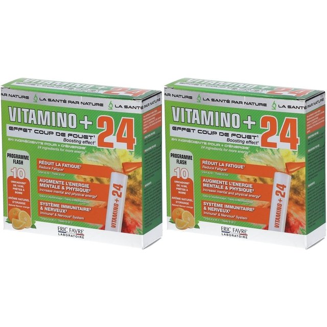 Eric Favre Vitamino + Unicadoses - Immunité, fatigue, multivitamines et minéraux