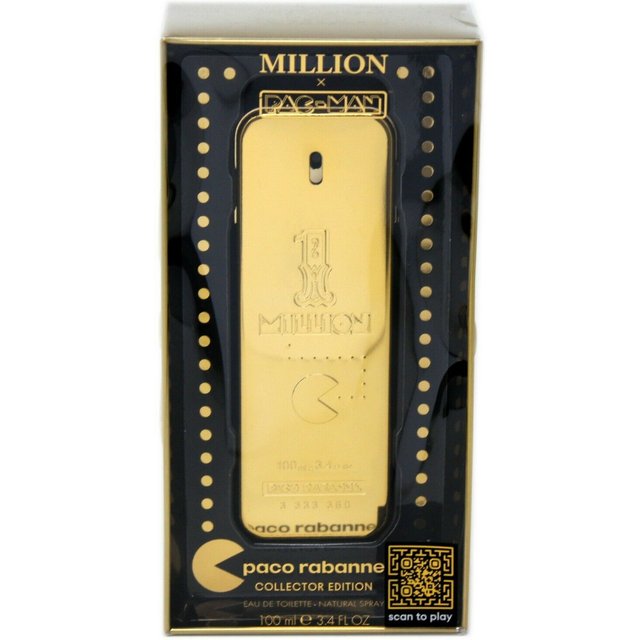 Paco Rabanne 1 Million PAC-MAN for men 3.4 oz EDT Spray