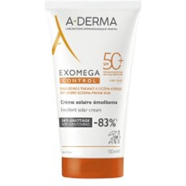 A-Derma Exomega Control Emollient Sun Cream SPF50+ 150ml