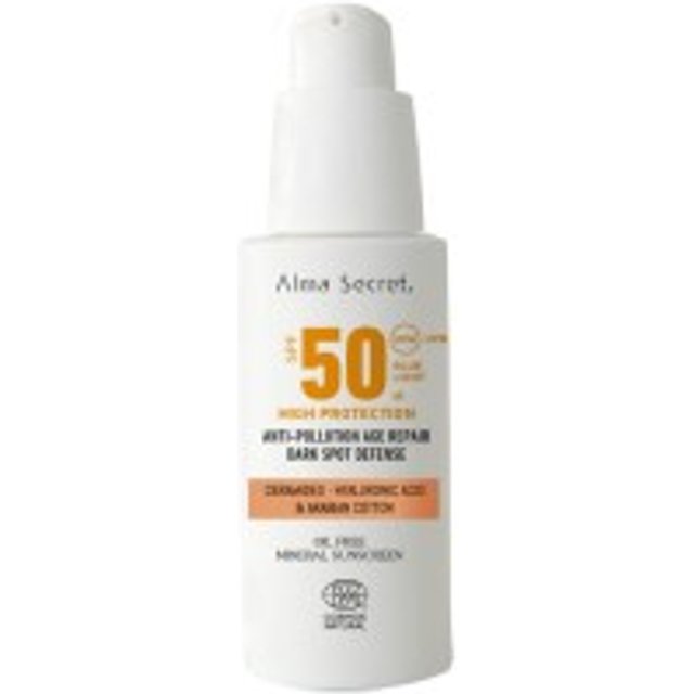 Alma Secret High Protection Facial Cream SPF50 Gold 50ml