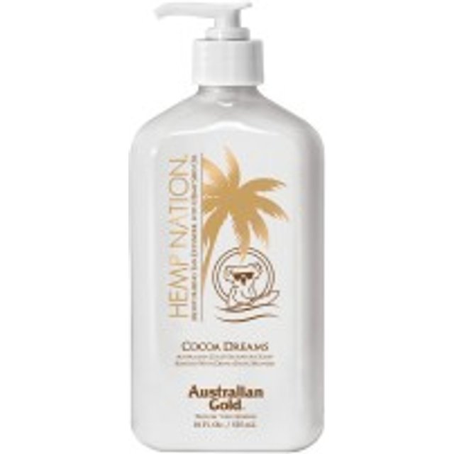 Australian Gold Hemp Nation Cocoa Moisturizer Tan Extend 535ml