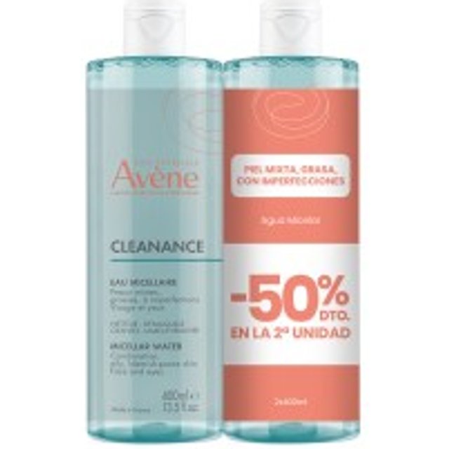 Avène Micellar Water Makeup Remover Pack 2 X 400ml