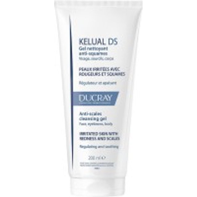 Ducray Kelual Ds Facial Cleansing Gel For Irritated Skin 200ml