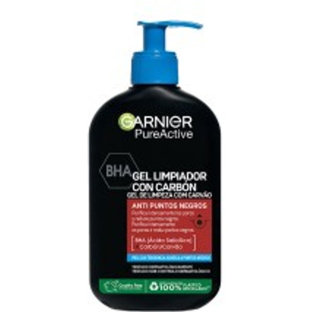 Garnier Pure Active Charcoal Anti-Blackhead Cleanser Gel 250ml