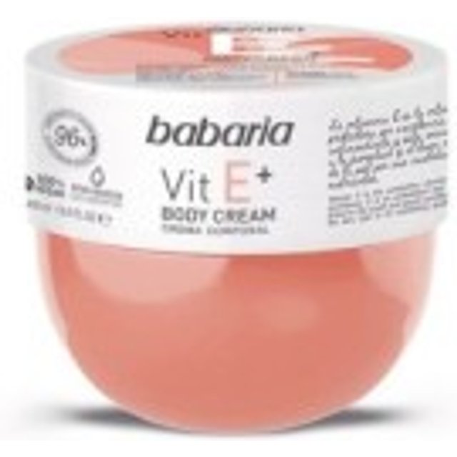 Babaria Vitamin E+ Body Cream 100% Vegan 400ml