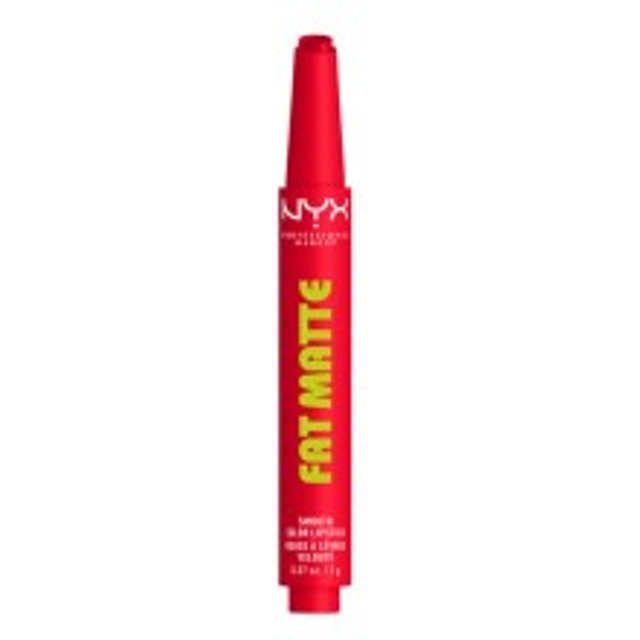 Nyx Professional Make Up Fat Matte Lipstick Nr Fuzzy Flame 2g