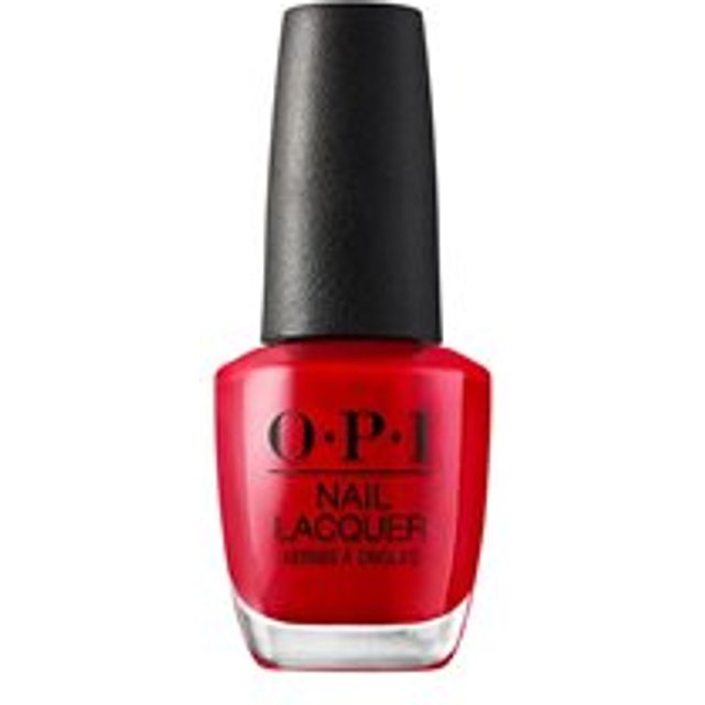 Opi Nail Lacquer Nail Polish Lasting Up To 7 Days Big Apple Red 15ml