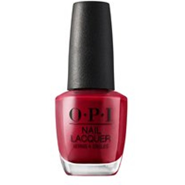 Opi Nail Lacquer Nail Polish Lasting Up To 7 Days Opi Red 15ml