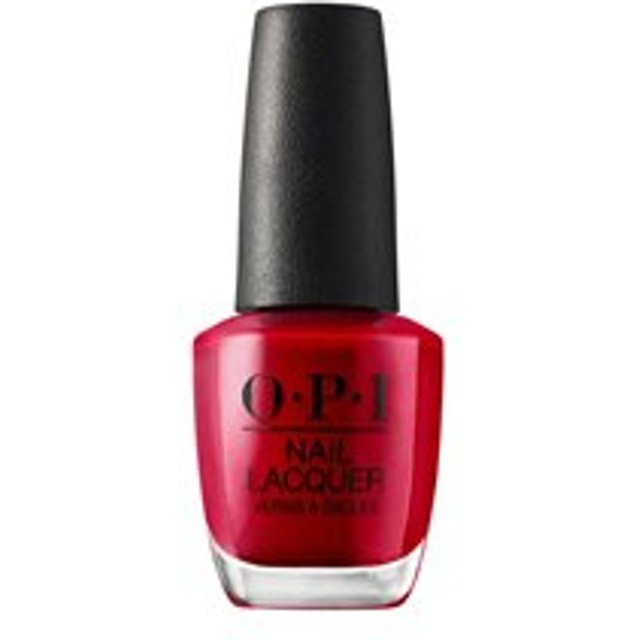 Opi Nail Lacquer Nail Polish Lasting Up To 7 Days Color So Hot It Berns 15ml