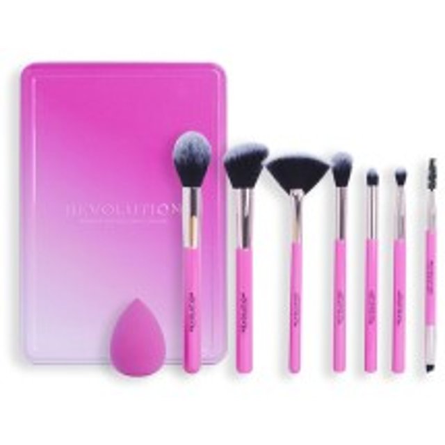 Revolution Make Up The Brush Edit Gift Lote 8 Pcs