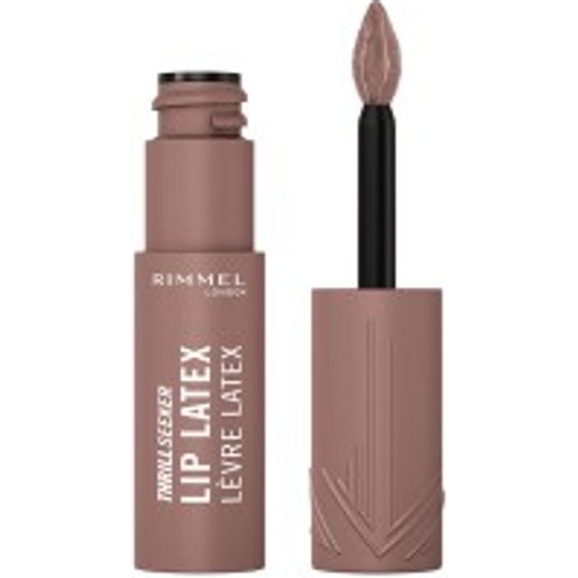 Rimmel London Thrill Seeker Lip Latex Lip Gloss 500-Light Cappuccino 6ml
