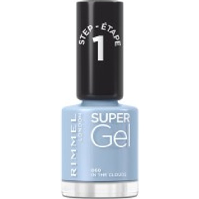 Rimmel London Super Gel Nail Polish 060-In The Clouds 12ml
