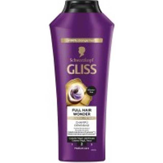 Schwarzkopf Mass Market Gliss Full Hair Wonder Shampoo Density 400ml