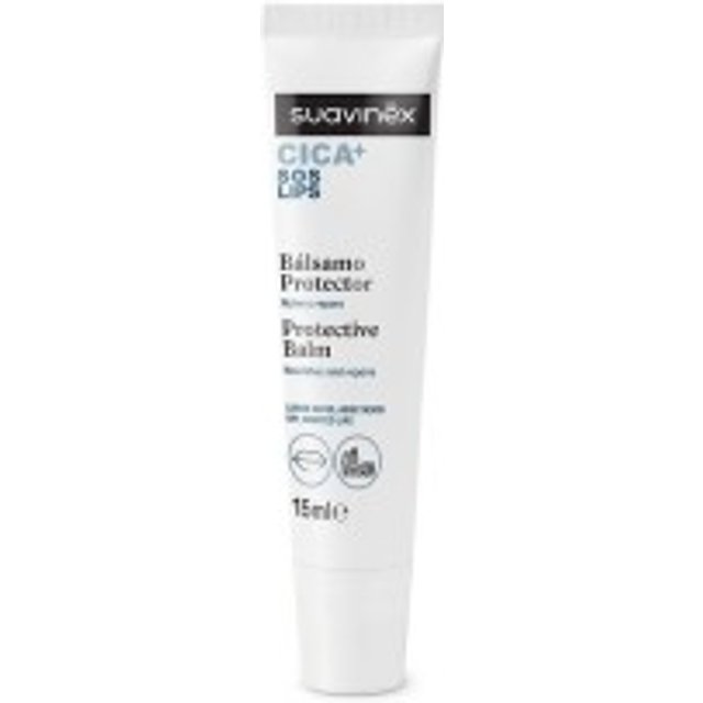 Suavinex Cica+ Sos Lips Lip Balm 15ml