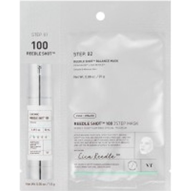 Vt Cosmetics Vt Reedle Shot 100 2-Step Mask 25g