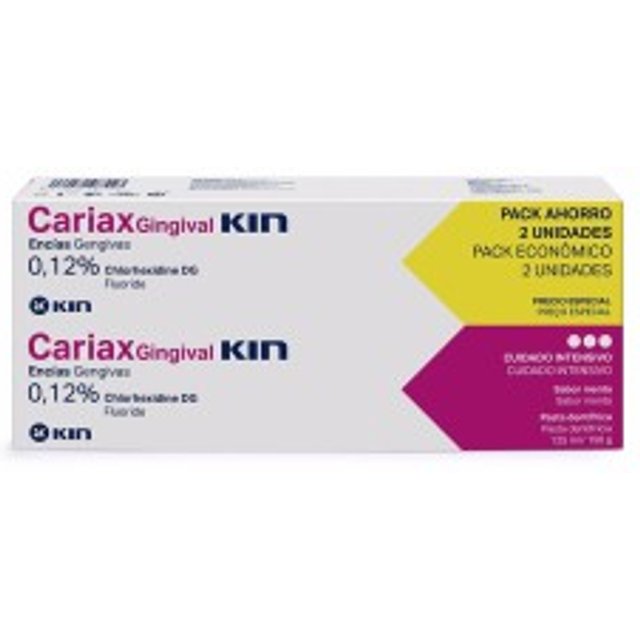 Kin Cariax Gingival Toothpaste Pack 2 X 125ml