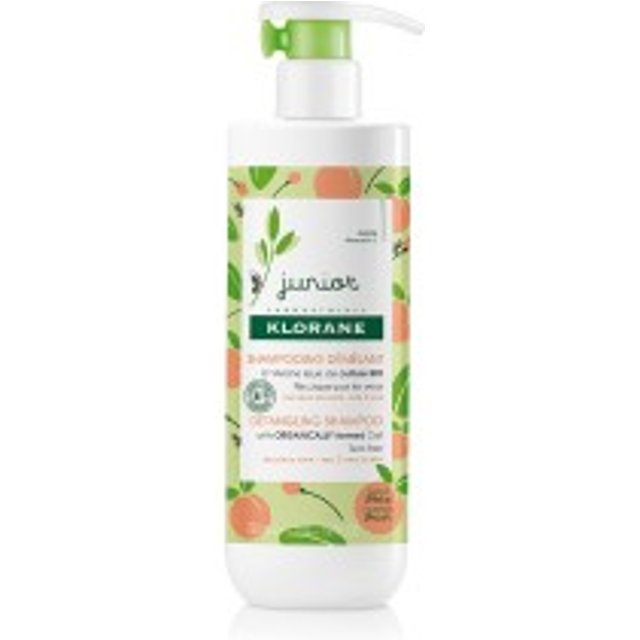 Klorane Junior Peach Detangling Shampoo 500ml