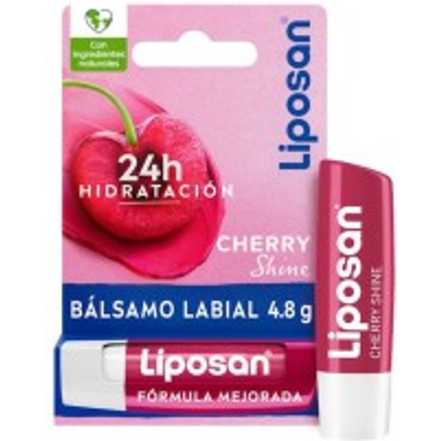Liposan Cherry Shine Lip Balm 4.8g