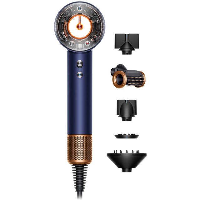Dyson Supersonic Nural™ Haartrockner Straight+Wavy (Nachtblau/Kupfer)