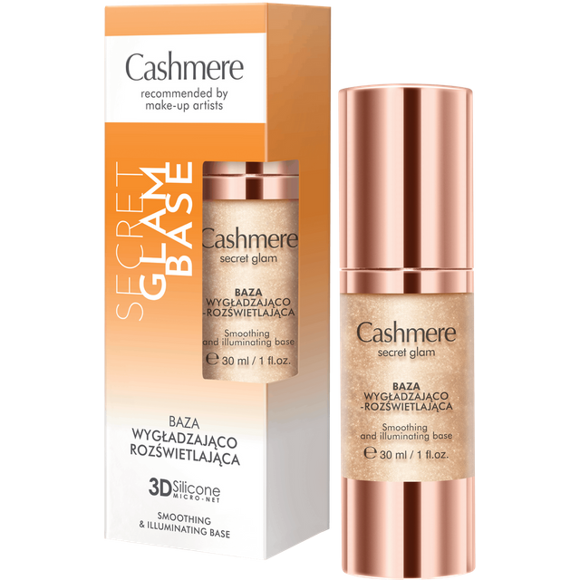 Cashmere Secret Glam Wygładzająca i rozświetlająca baza pod makijaż 30 ml