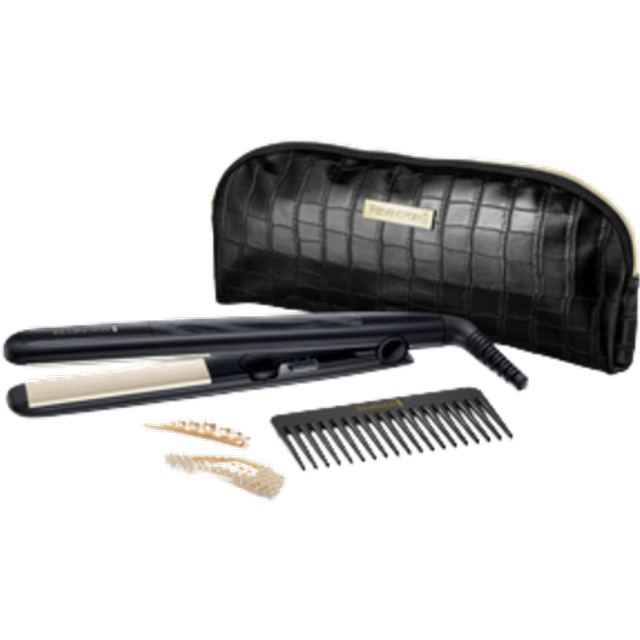Remington StyleEdition Black Hair Straightener Gift Set