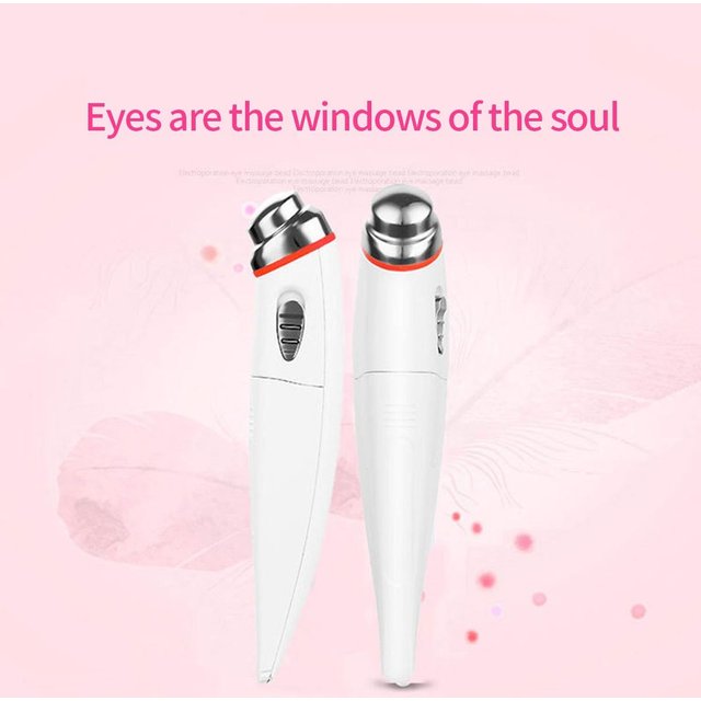 1 Pcs Eye Beauty Instrument Vibration Eye Massage Instrument Eye Cream Instrument Remove Fine Lines and Dark Circles Face Beauty