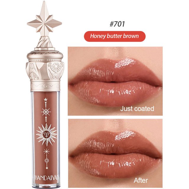 Beauty Care shop Little Star 2023 Stick Water Gloss Mirror Lip Glaze Student Affordable Li Female Small Brand Glass