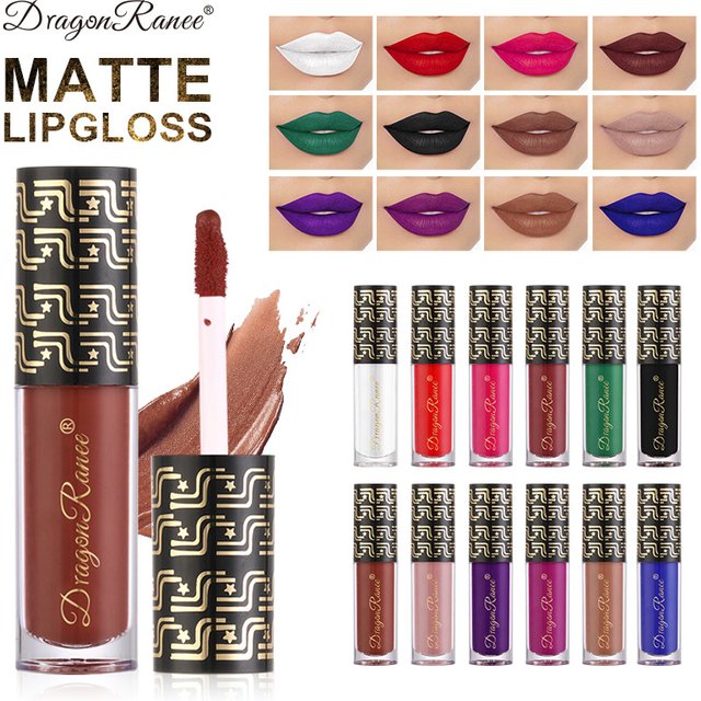 Matte Multi - Color European And American Lipsticks - Non - Transferable, Long - Lasting, Ideal For Lip Gloss And Lip Glaze Looks