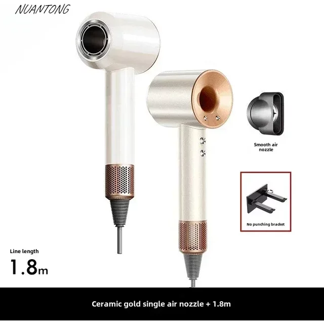 Ionic Hair Dryer With Hot And Cold Air Functionality – Lightweight 5 In 1 Professional Styling Tool For Easy Blowouts