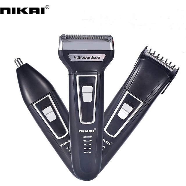 Three in one multifunctional charging shavers, nose hair clippers, electric shaver set