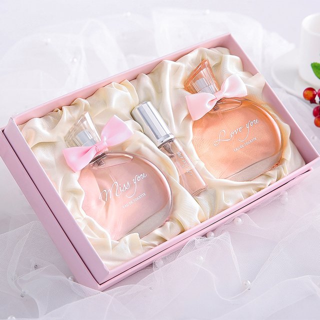 New Perfume Aishixuan Set Gift Box Perfume Women's Perfume Lasting Fragrance Natural Fresh Flower and Fruit Flavor