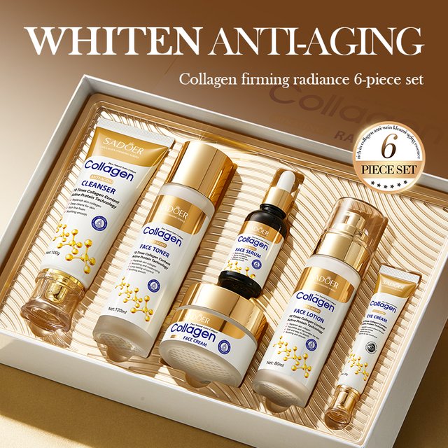 6 IN 1 GIFT BOX COLLAGEN FIRMING RADIANCE SKIN CARE SET