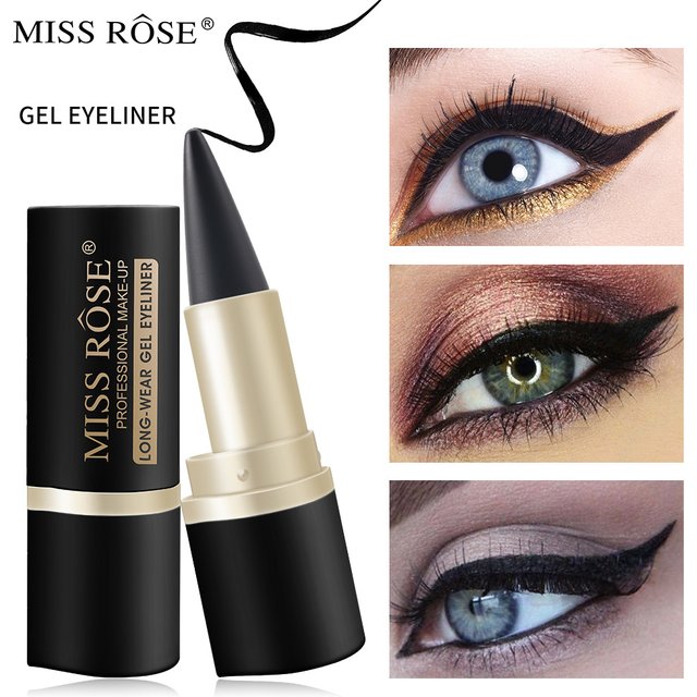 BeautyLife Long Lasting Eyeliner Stick Black Gel Waterproof Eye Pencil Makeup Cosmetic