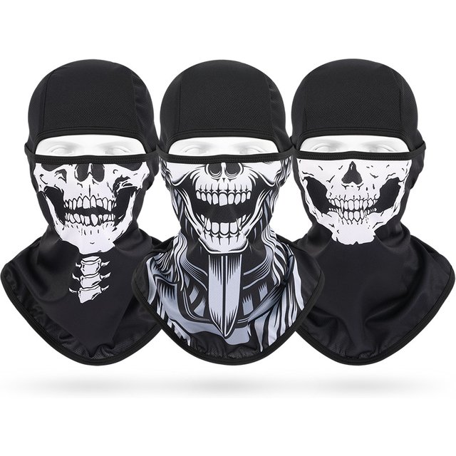 Quick-Dry Breathable Neck Gaiter Cycling, Outdoor Sun Protection Face Mask for men And Women, CS Scarf Skull Headband