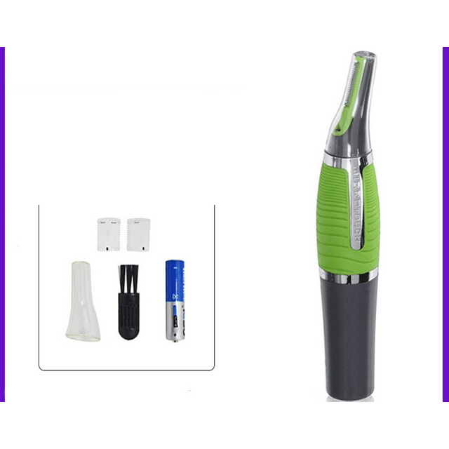 Household with light portable sideburn knife rechargeable eyebrow trimming knife razor nose hair knife hair trimming electric shaver