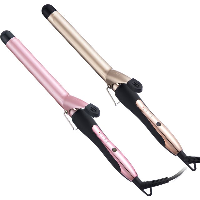 2024 New Model Extended 9mm Wool Curl Ceramic Glaze Electric Curling Iron Big Waves 32 Rotatable Hair Curler
