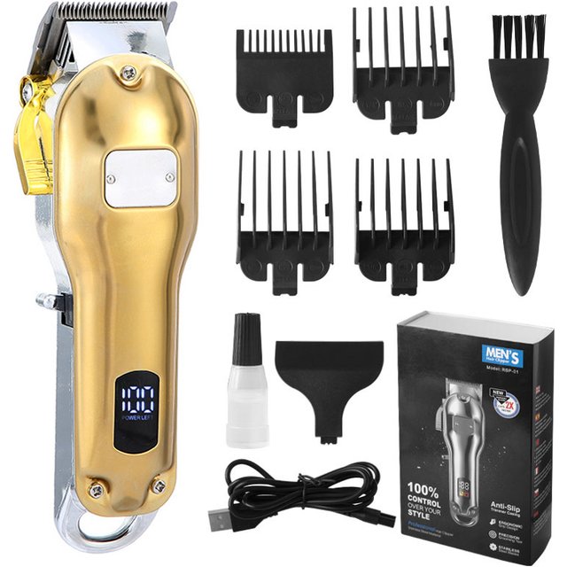 professional hair clipper electric clipper adjustable knife distance hair clipper oil head carving clipper