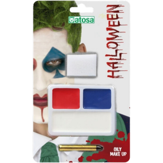 Atosa Halloween Multicolor Makeup