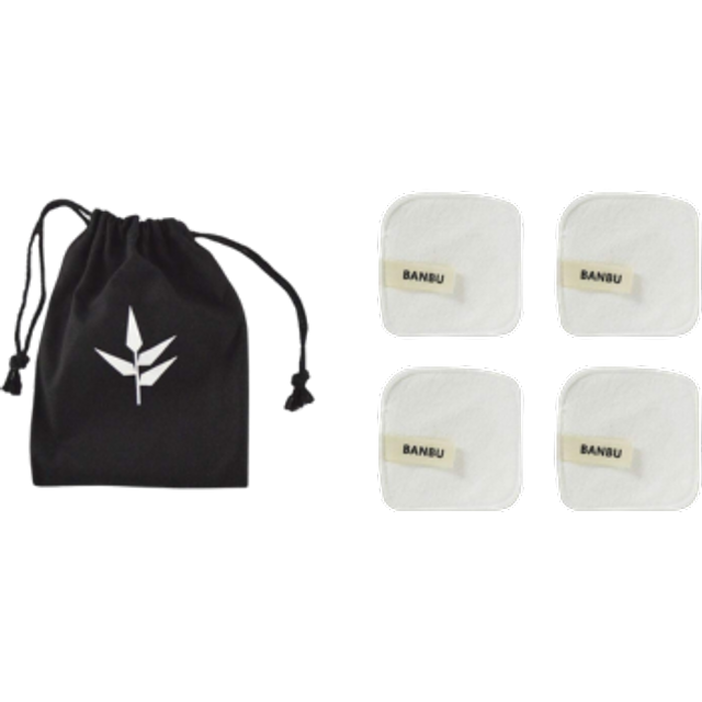 Banbu Reusable makeup removes Puder - 4 PCS