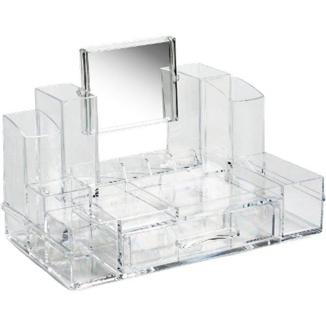 BasicPlus Makeup Organizer & Mirror