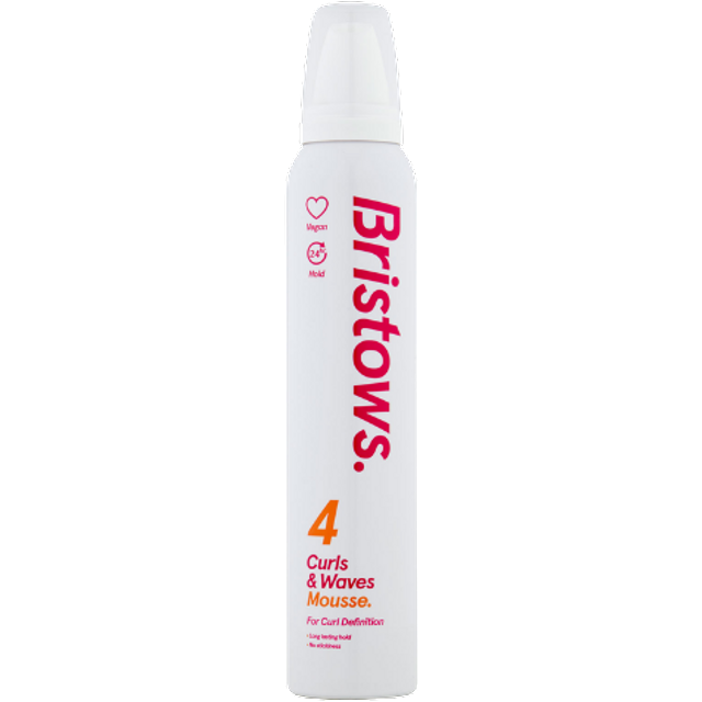 Bristows Curls & Waves Hold 4 Hair Mousse - 200 ml