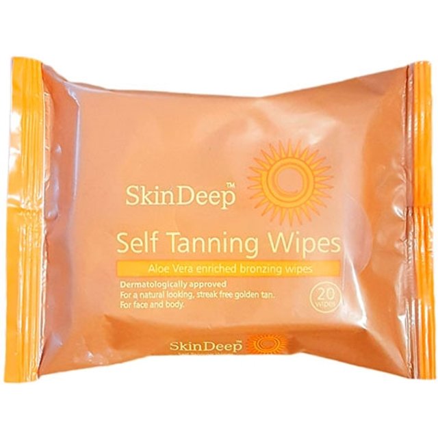 Cherish Skin Deep Self Tanning Wipes - 20 pcs