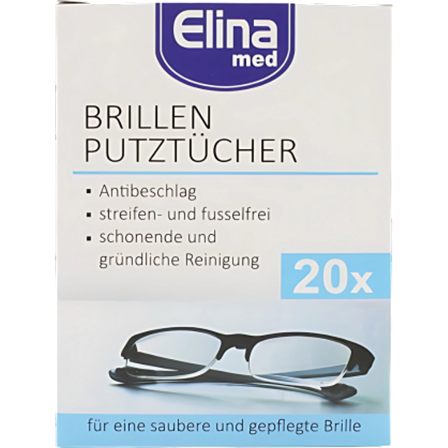 Elina Med Glasses Cloths - 20 pcs