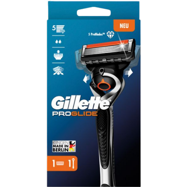 Gillette Fusion5 ProGlide Men's Razor - 1 Handle + 1 Blade Refill