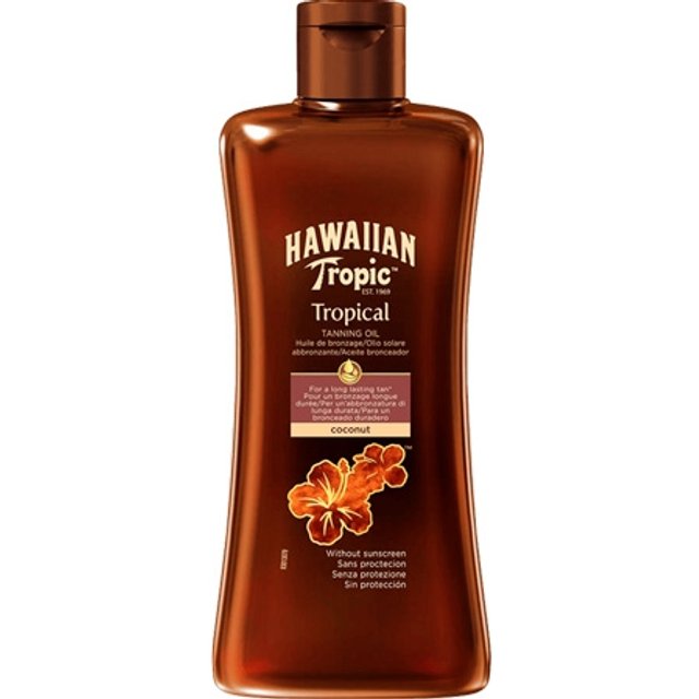 Hawaiian Tropic Tanning Oil - 200ml