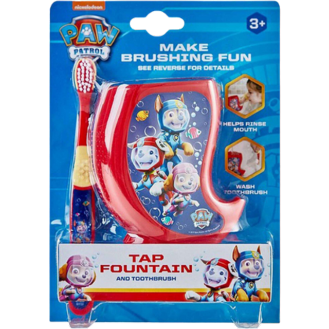 Paw Patrol Toothbrush & Tap Fountain