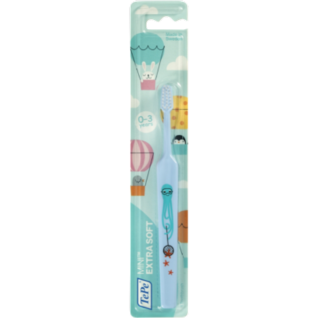TePe Mini Extra Soft Squid Toothbrush - Blue