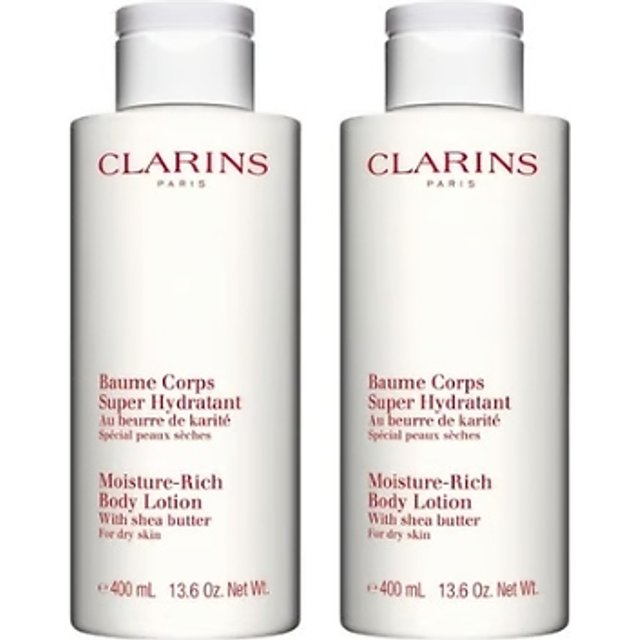 Clarins Moisture Rich Body Lotion 400ml - Buy 1 or 2!