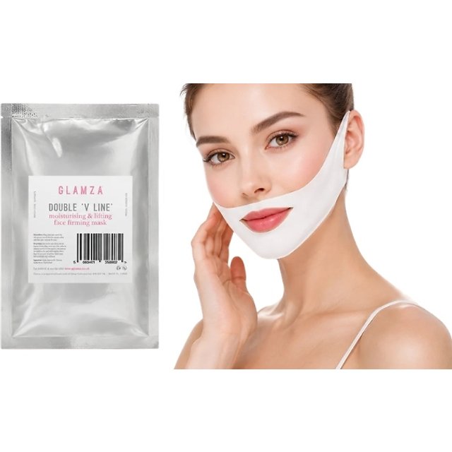 Glamza Double 'V Line' Face Firming Mask - 1, 2 or 3-Pack